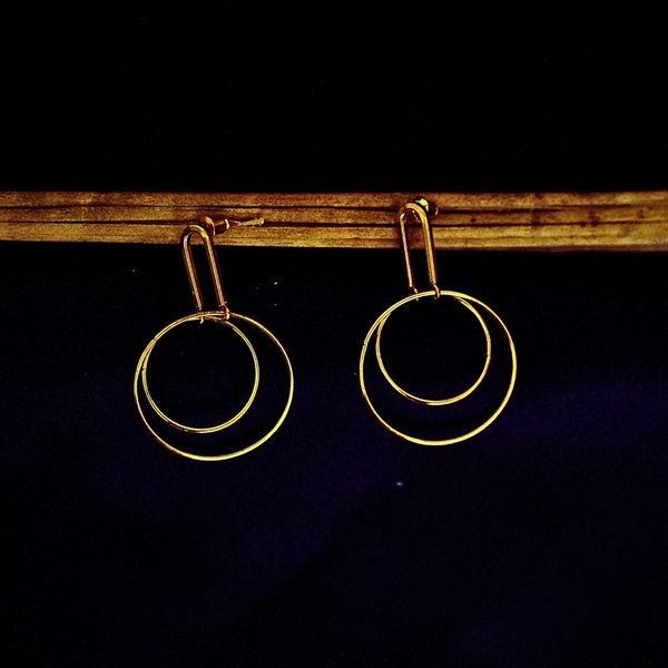 Double Hoop Earrings for Women FS344E