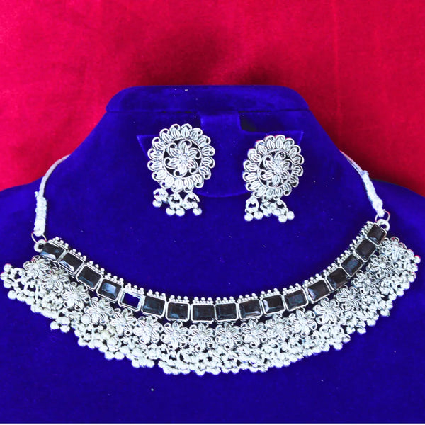 Oxidised necklace set FS230NS