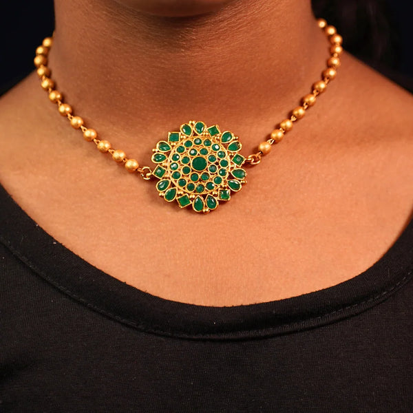 Ball Chain Necklace with Pendant FS265N - freakysera