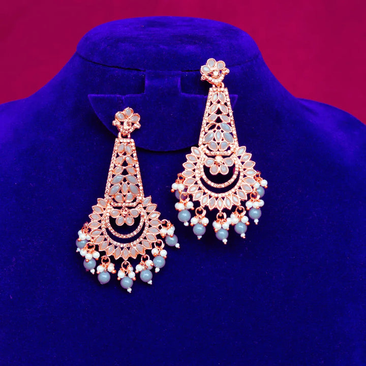 Chandbali ear rings FS327E - freakysera