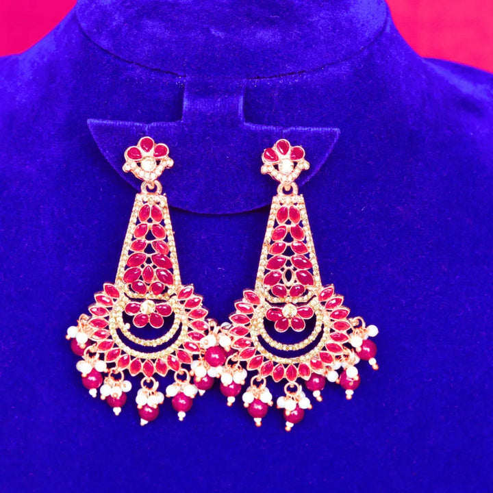 Chandbali ear rings FS327E - freakysera