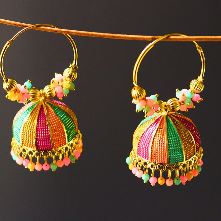 Designer Jhumkas Multi-color FS190E - freakysera