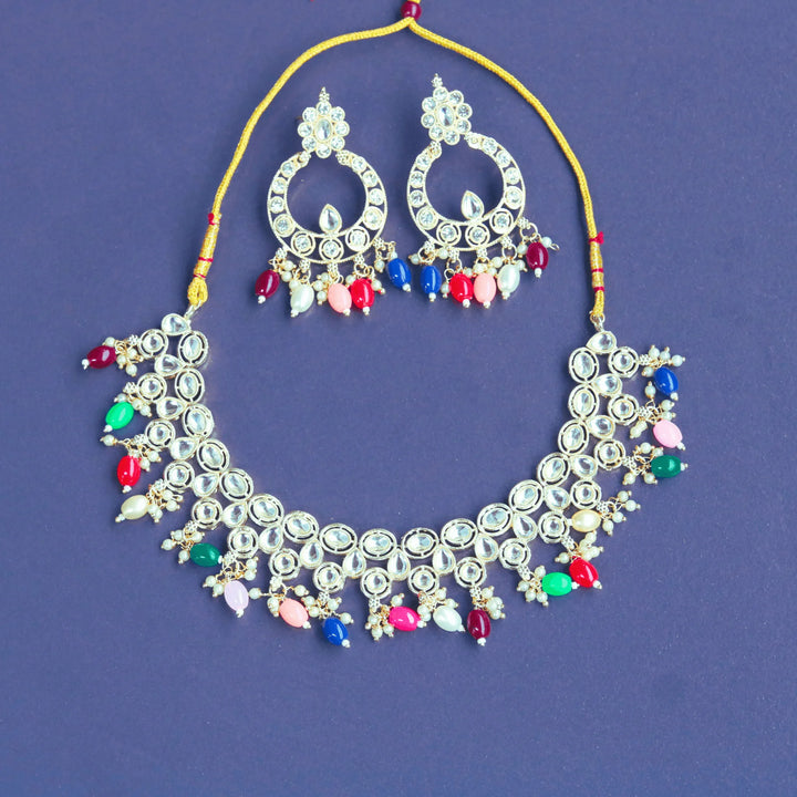 Kundan necklace set FS220N - freakysera