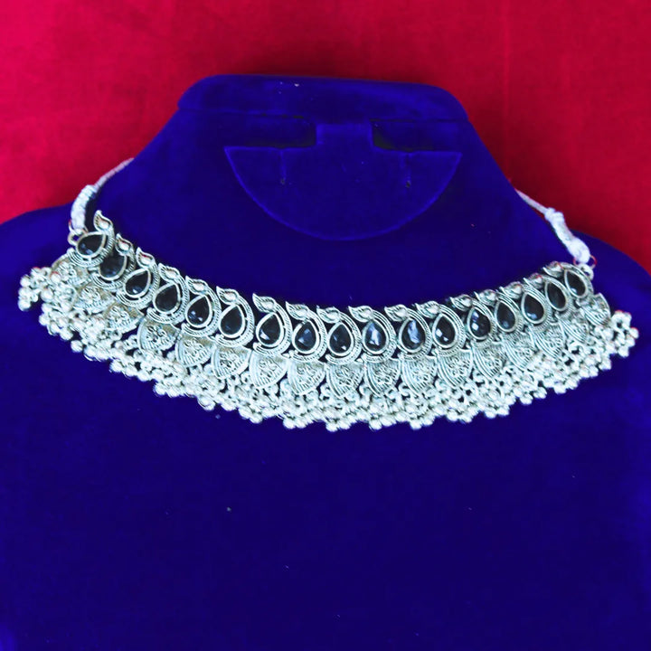 Oxidised silver necklace FS230NO - freakysera