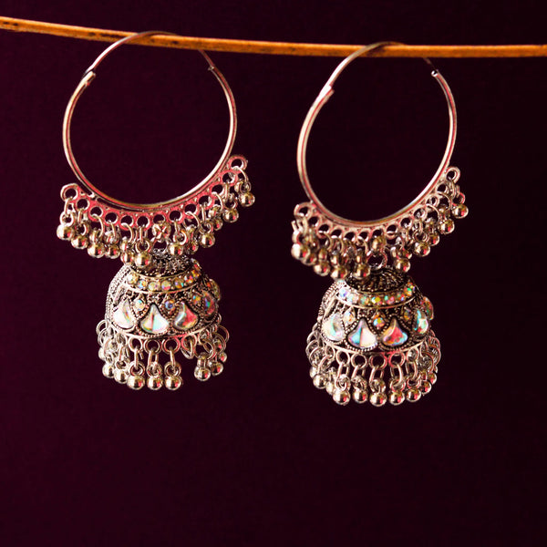 Oxidized Jhumkas FS206E - freakysera