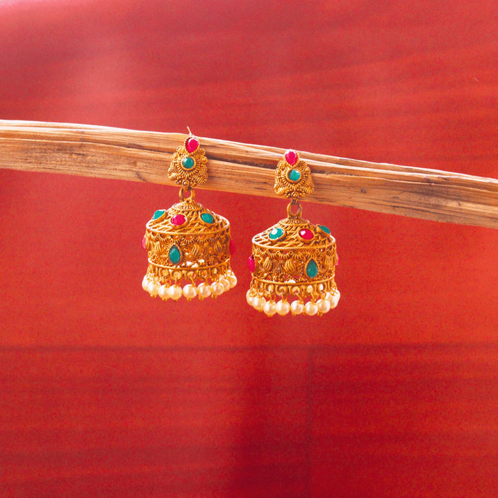 Rajwadi Jhumkas Style FS171 - freakysera