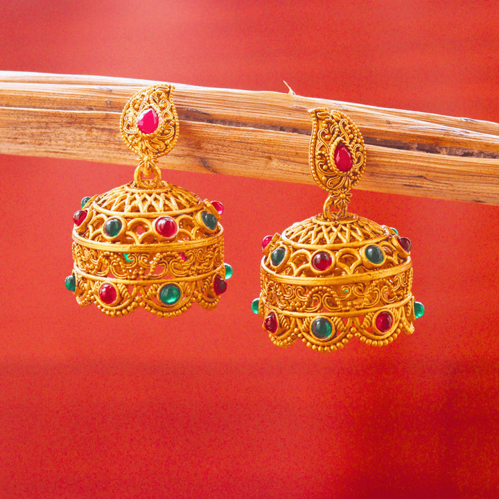 Rajwadi Jhumkas Style FS171 - freakysera