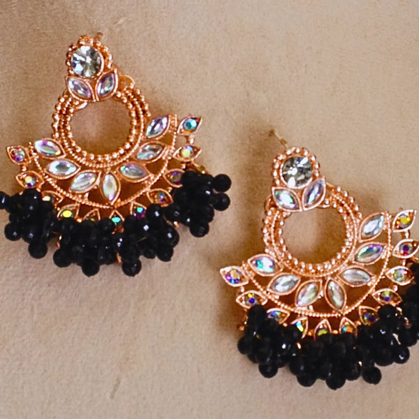 Small Chandbali Earrings FS329E - freakysera