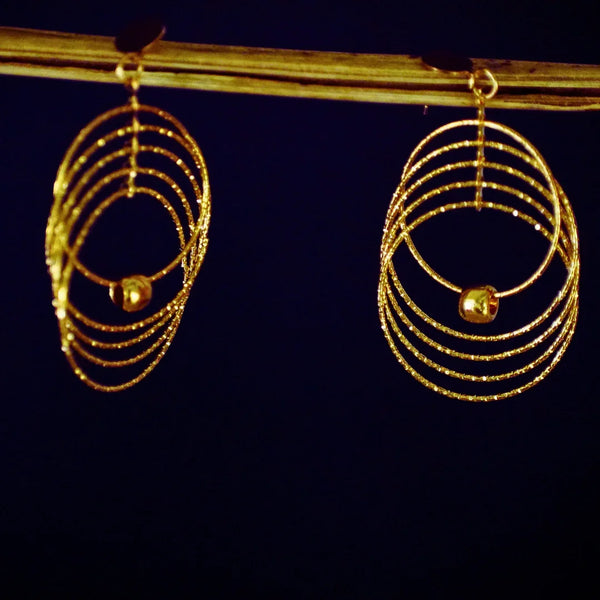 Spiral Cute Korean Earrings FS340E - freakysera