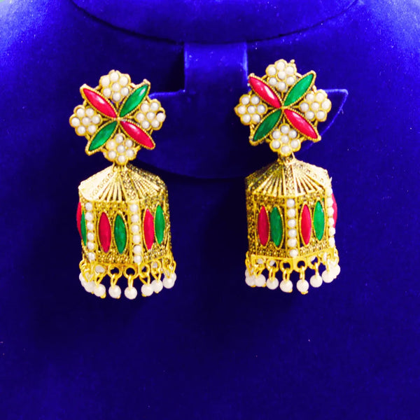 Traditional Jhumka Earrings FS304E - freakysera