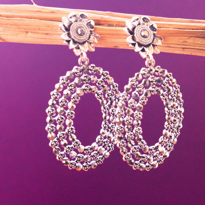 Trendy Black Drops Earrings FS156 - freakysera