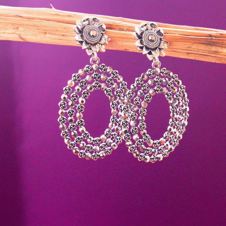 Trendy Black Drops Earrings FS156 - freakysera